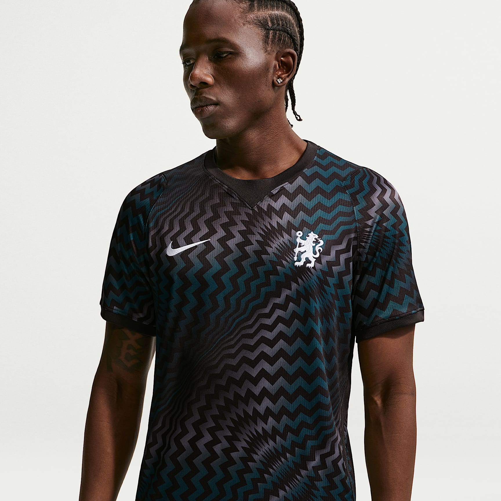 ［希少］　bal MINERAL SOCCER V2 JERSEY Medium Chelsea FC 2026/27 Stadium Goalkeeper Men's Nike Dri-FIT Soccer